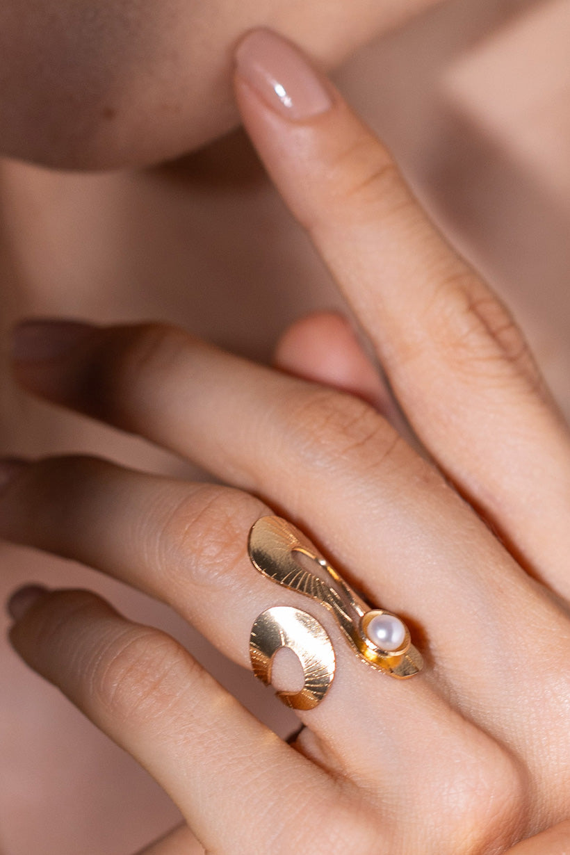 Ama Pearl Ring