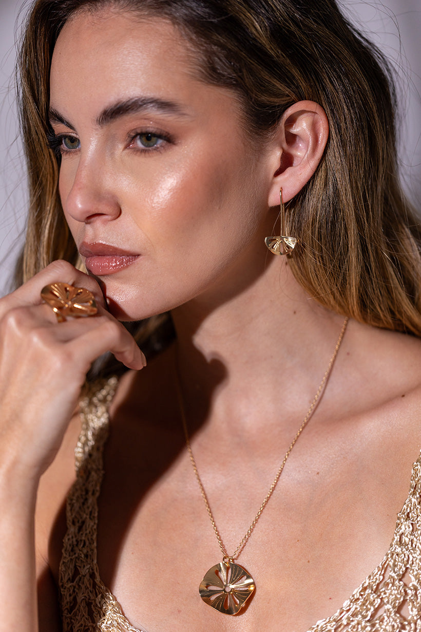 Gazania Hook Earrings