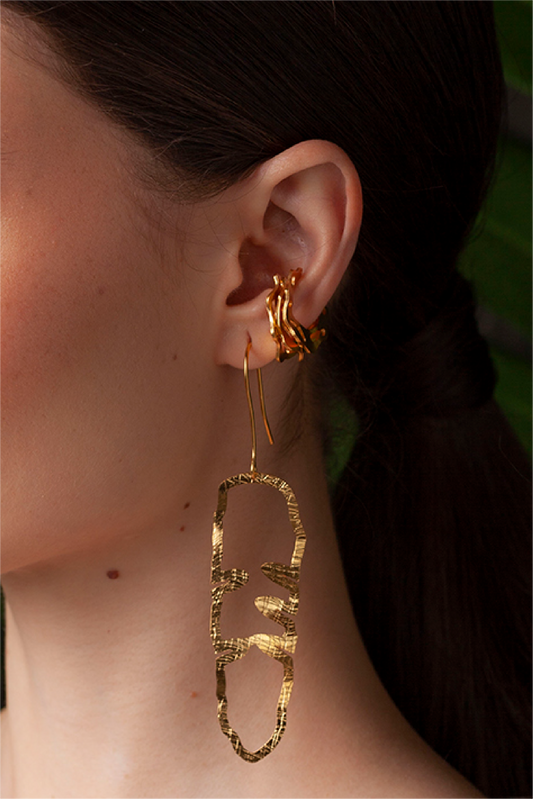 Daboia Ear Cuff x 3
