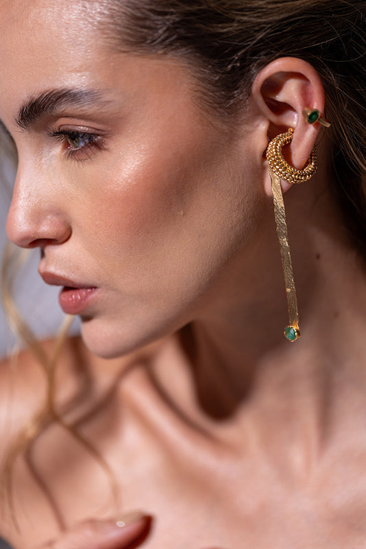 Celina Emerald Earrings