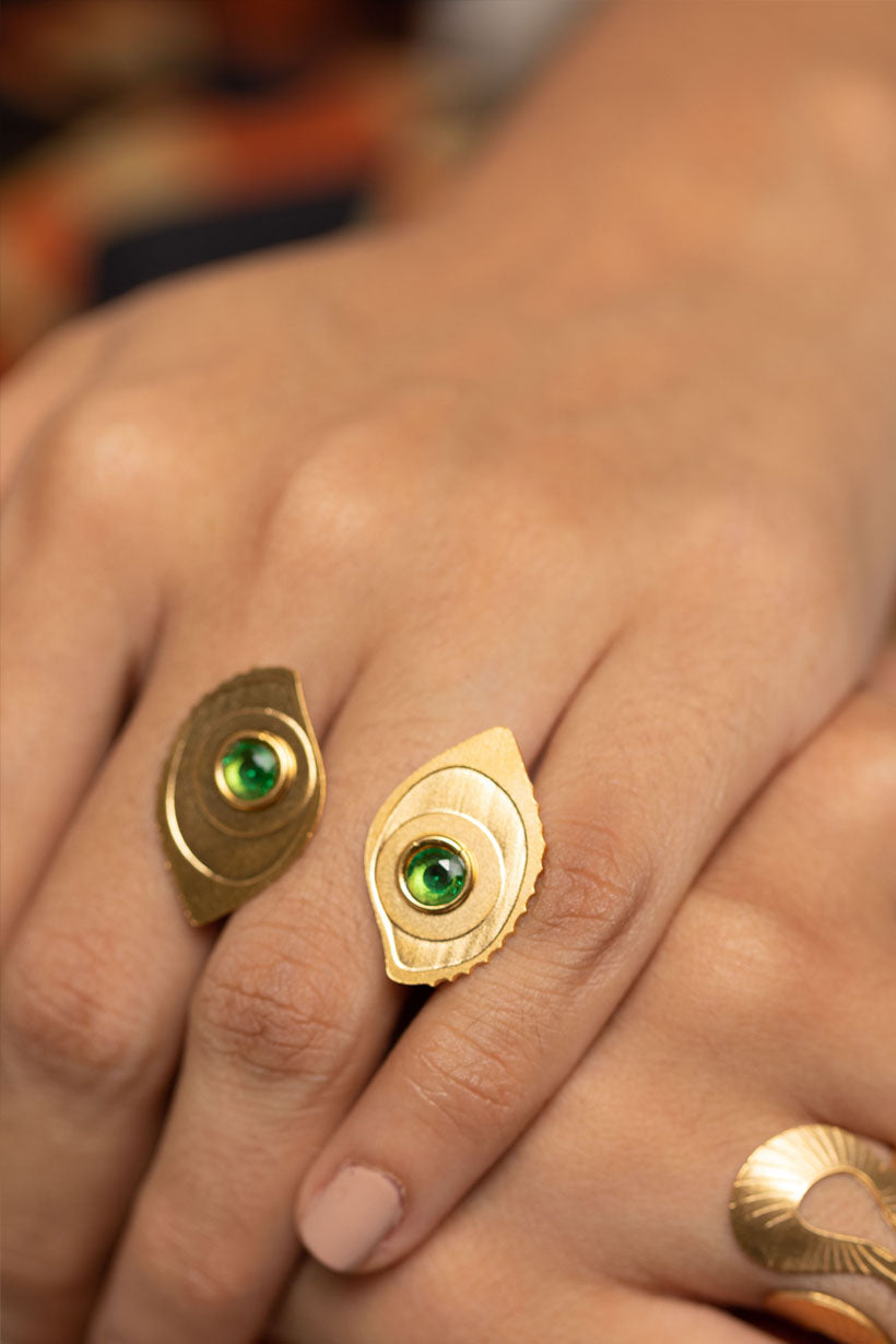 Macaw Eye Ring