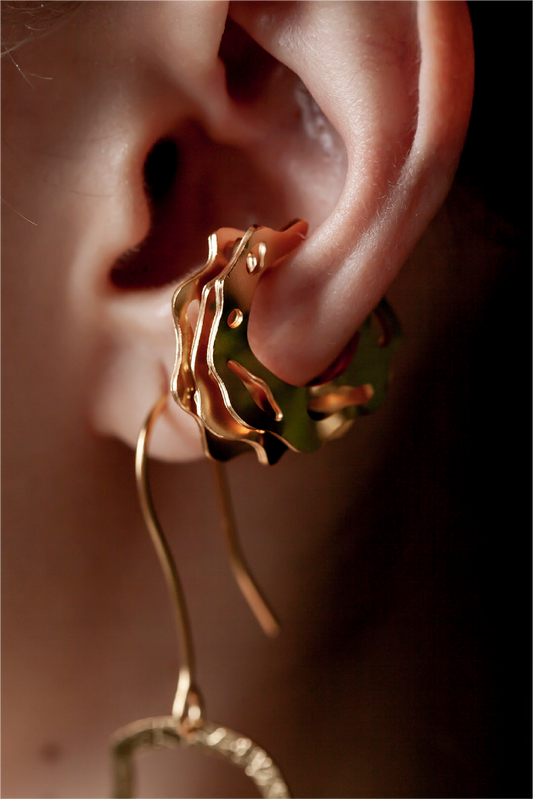 Daboia Ear Cuff x 3